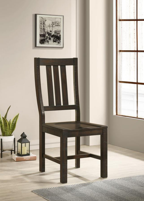 Calandra - Wood Dining Side Chair (Set of 2) - Vintage Java