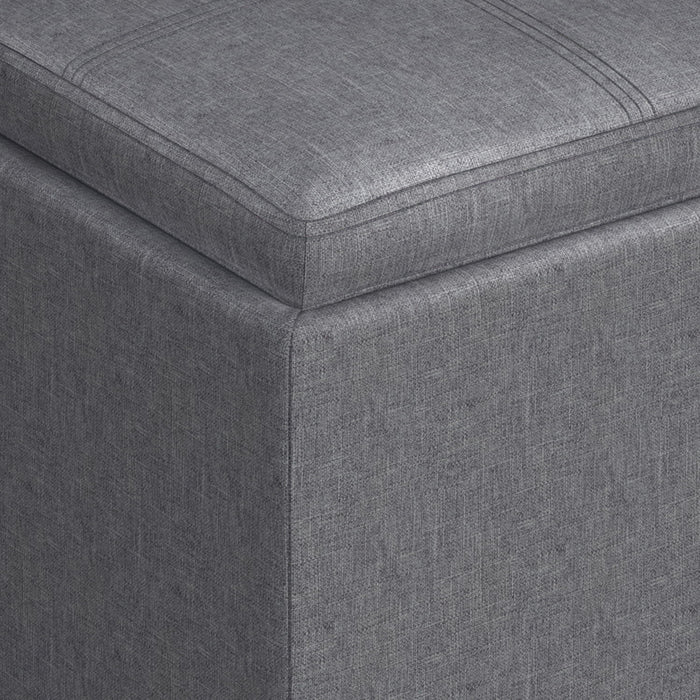 Rockwood - Cube Storage Ottoman with Tray