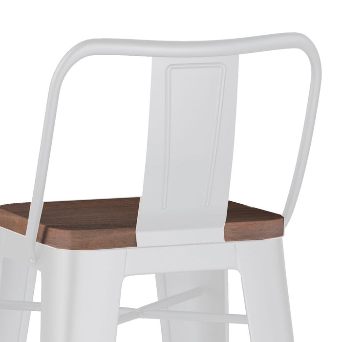 Rayne - 30" Metal / Wood Bar Stool (Set of 2)