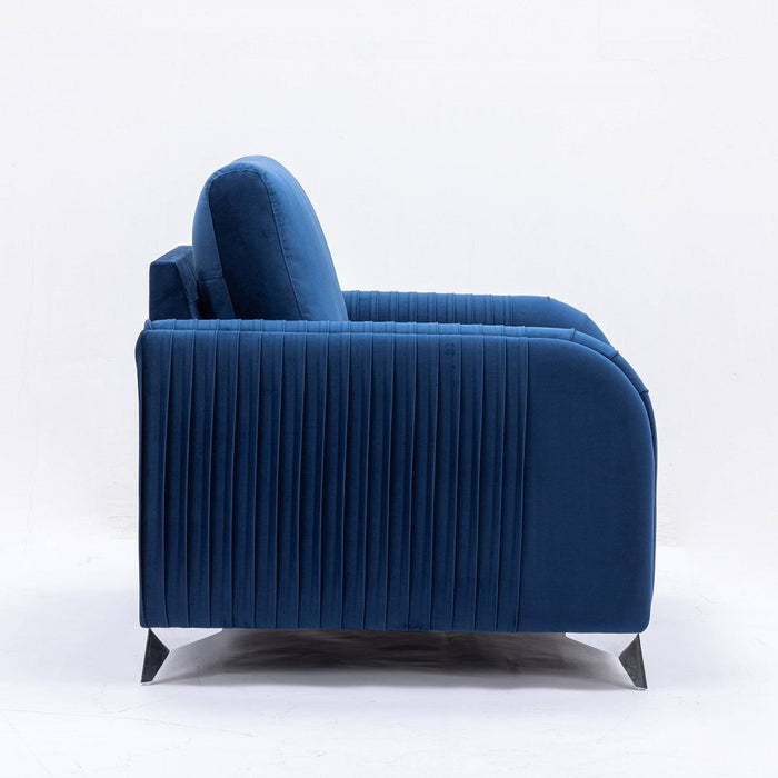 Wenona - Sofa - Blue Velvet