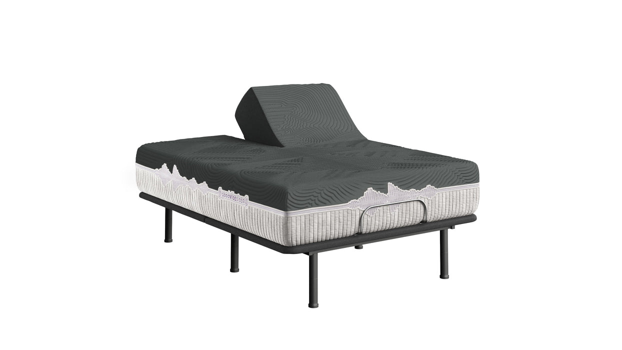 GoodVibeSleep - 13" Soothe Hybrid Foam And Coil Flex Head Mattress