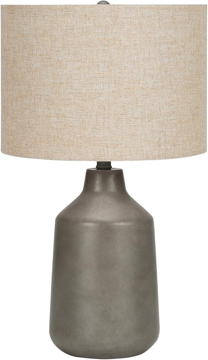 Lighting, Table Lamp, Concrete, Resin, Contemporary - Gray