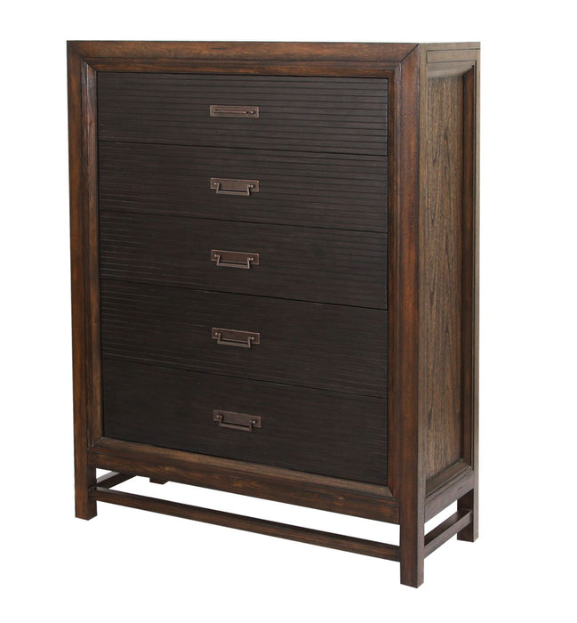 Branson - Chest - Two-Toned Rustic Buckeye