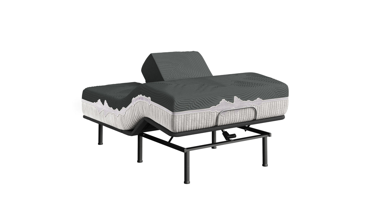 GoodVibeSleep - 13" Soothe Hybrid Foam And Coil Flex Head Mattress