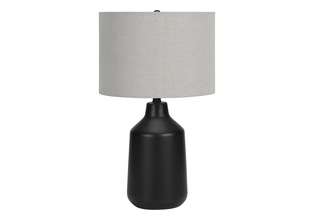 Lighting, Table Lamp, Concrete, Contemporary - Black