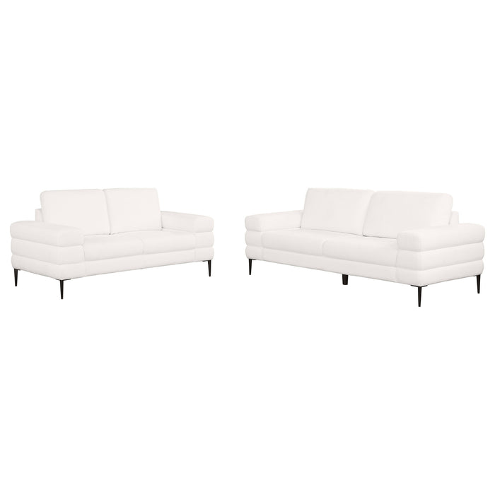 Jessel - Chenille Upholstered Sofa Set