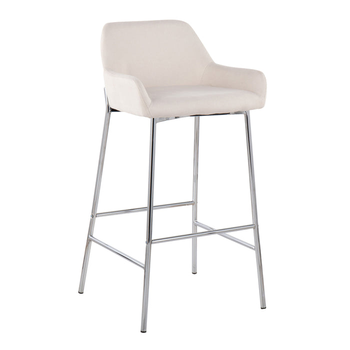 Daniella - Contemporary Fixed Height Bar Stool (Set of 2)