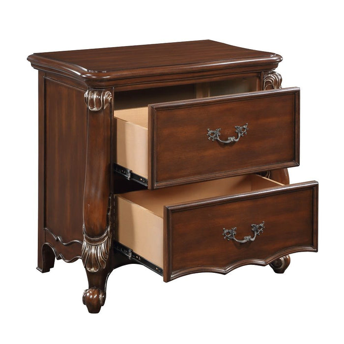 Latisha - Nightstand - Antique Oak