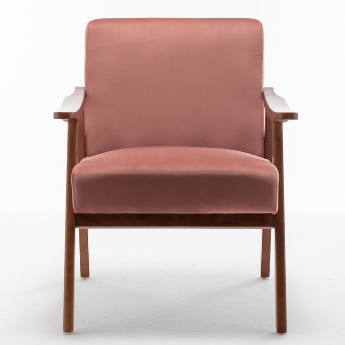 Accent Chair, Classic Mid Century Modern For Extra Seating