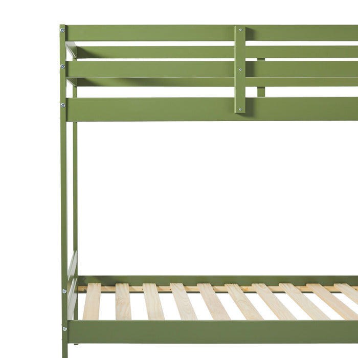 Modern Simple Solid Wood Bunk Bed