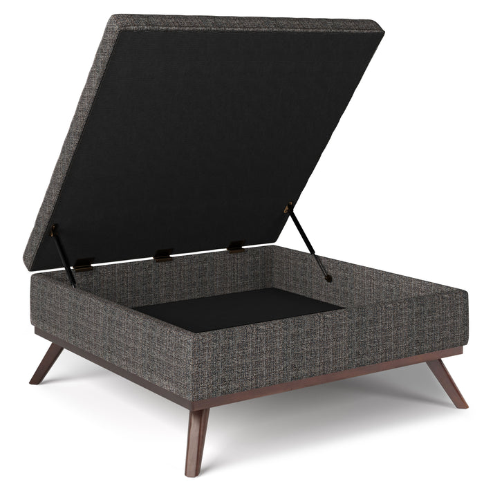 Owen - Square Coffee Table Storage Ottoman