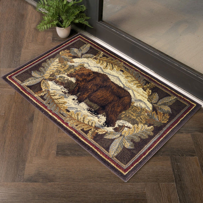 Nature's Nest - GC_CBL3008 Multi 5' x 7' Lodge Area Rug