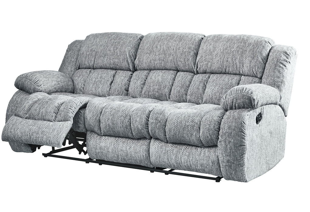 Stonic - Reclining Sofa - Gray