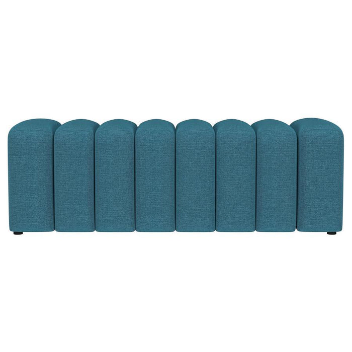 Summer - Upholstered Channel Tufted Accent Bench