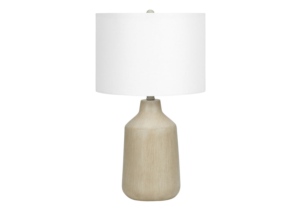 Lighting, Table Lamp, Concrete, Contemporary - Beige