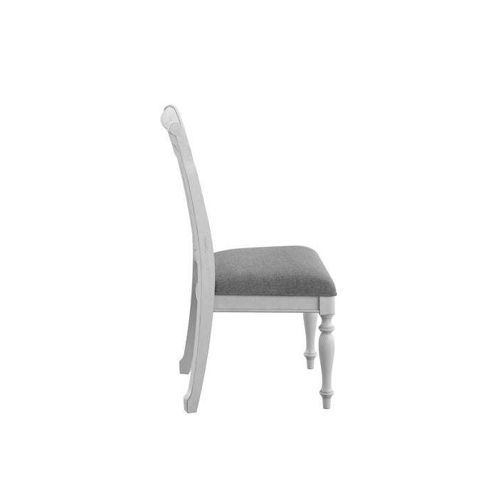 Mariano - Slat Back Dining Chairs (Set of 2) - Gray