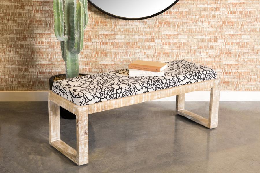 White - Accent Bench