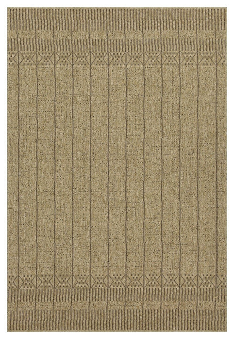 Earth - 2'7" X 7'3" Indoor, Outdoor, Area Rug - Jute, Mocha