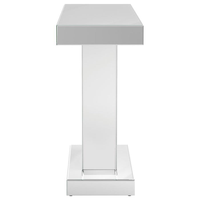 Rectangular Console Table Silver