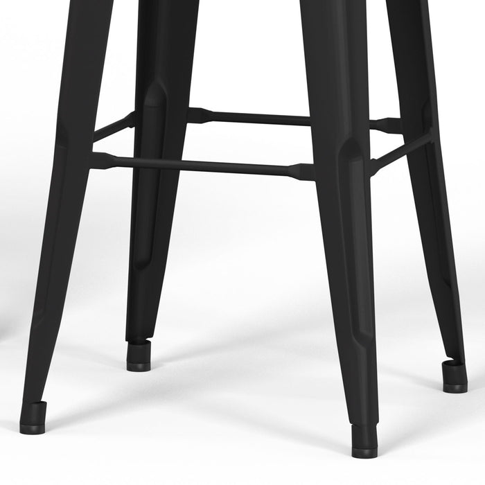 Fletcher - 24" Metal Counter Height Stool (Set of 2)