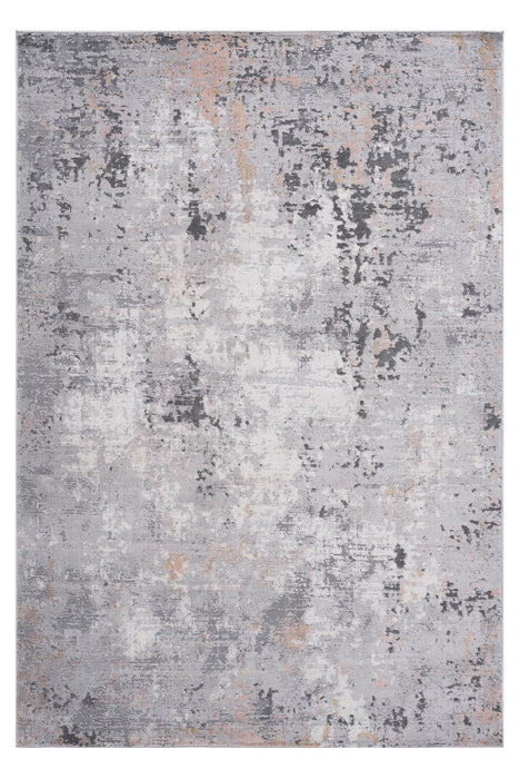 Marfi - 2' x 3' Abstract Non-Shedding Living Room Bedroom Dining Home Office Stylish And Stain Resistant Area Rug - Gray / Multi