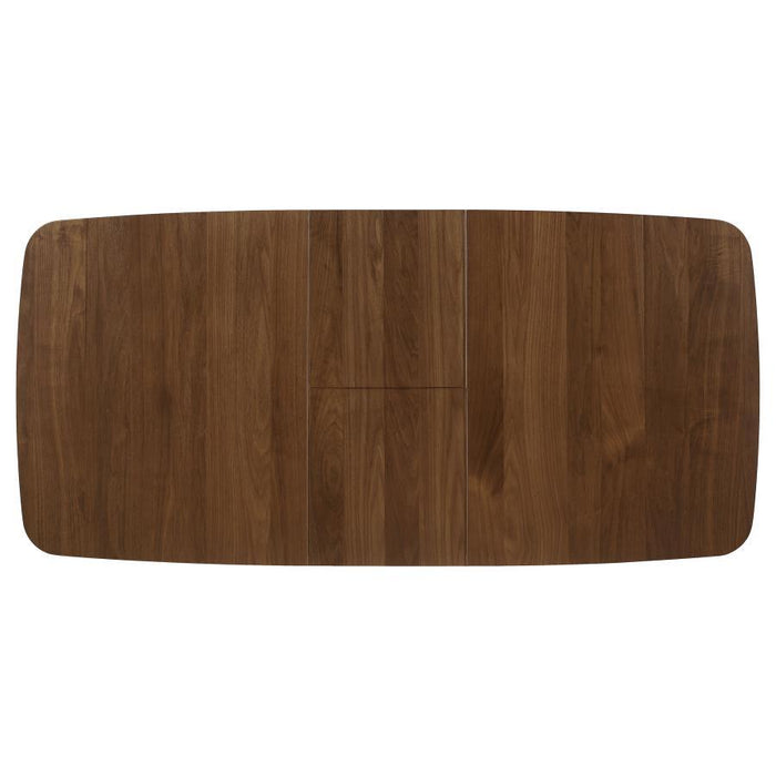 Redbridge Collection - Redbridge Butterfly Leaf Dining Table Natural Walnut