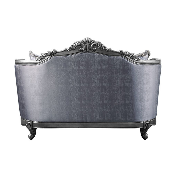 Ariadne - Loveseat - Fabric & Platinum