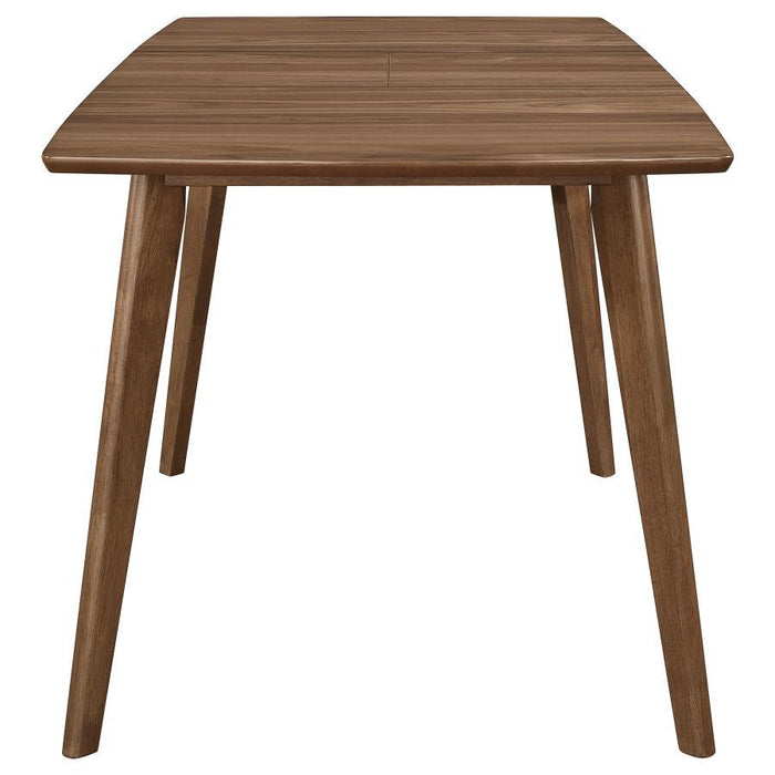 Alfredo Rectangular Dining Table Natural Walnut