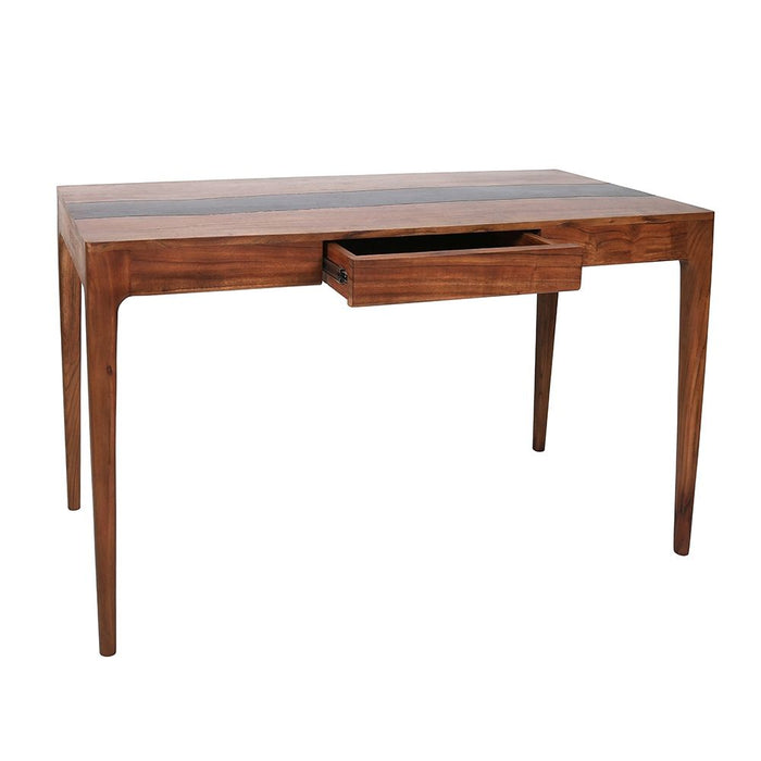 Writing Desk With Drawer - Natural Brown