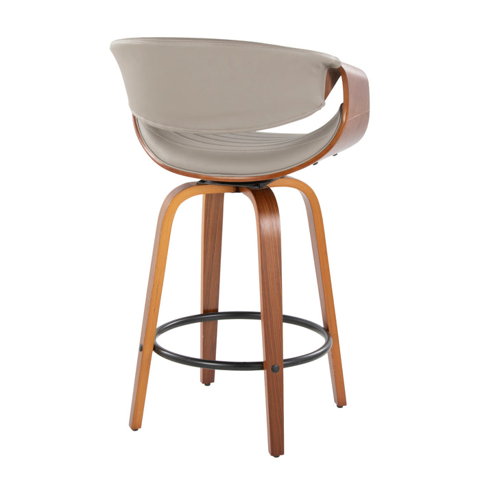 Symphony - Mid Century Stylish Design Modern Counter Stool (Set of 2)