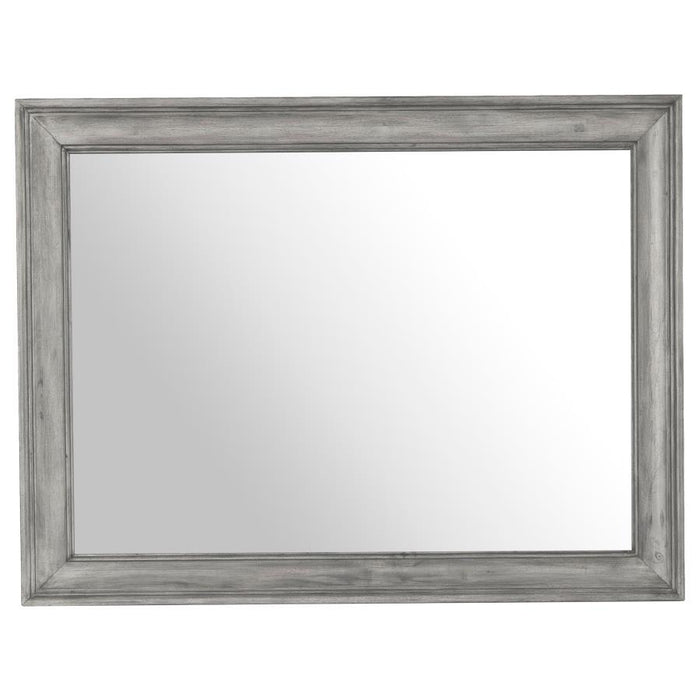 Avenue - Dresser Mirror - Weathered Gray