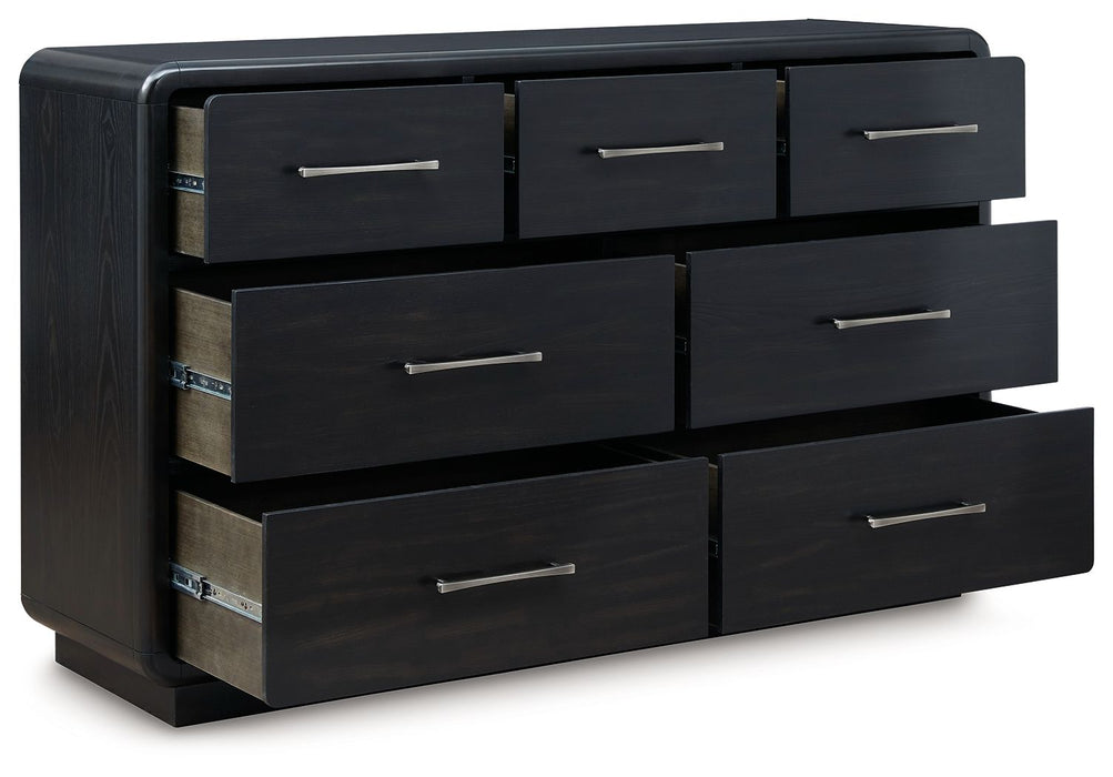 Rowanbeck - Black - Dresser