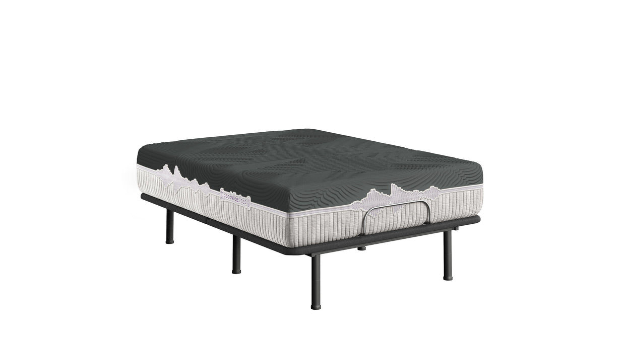 GoodVibeSleep - 13" Soothe Hybrid Foam And Coil Mattress