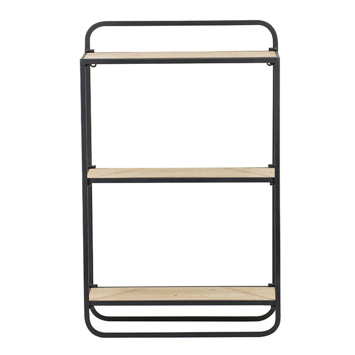 Wall Shelf - Black Brown