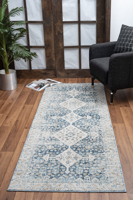 Noble - GC_GEN7003 Blue 5' x 7' Area Rug