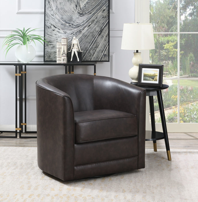 Little - Abstract Swivel Accent Chair