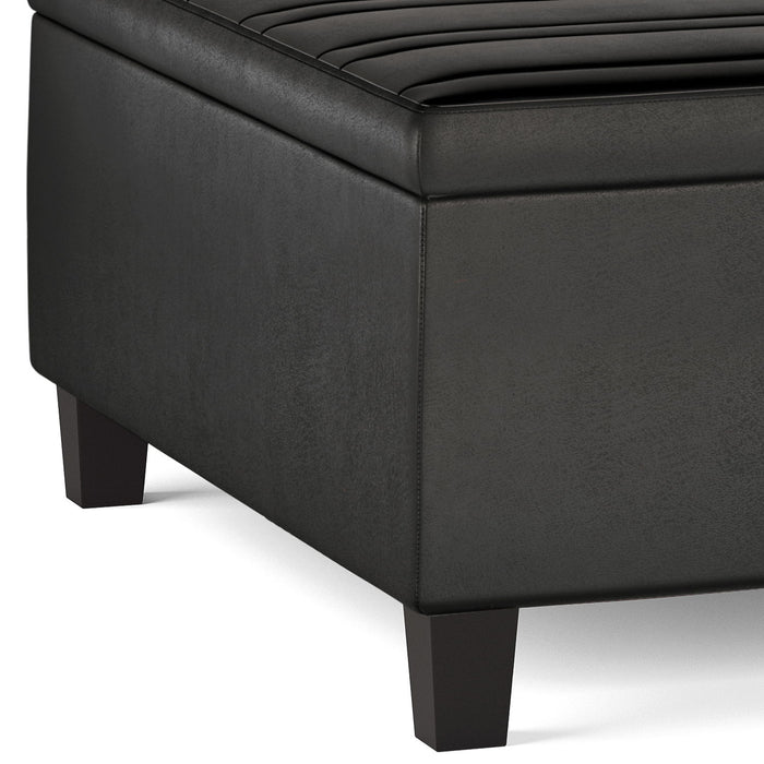 Ellis - Coffee Table Storage Ottoman