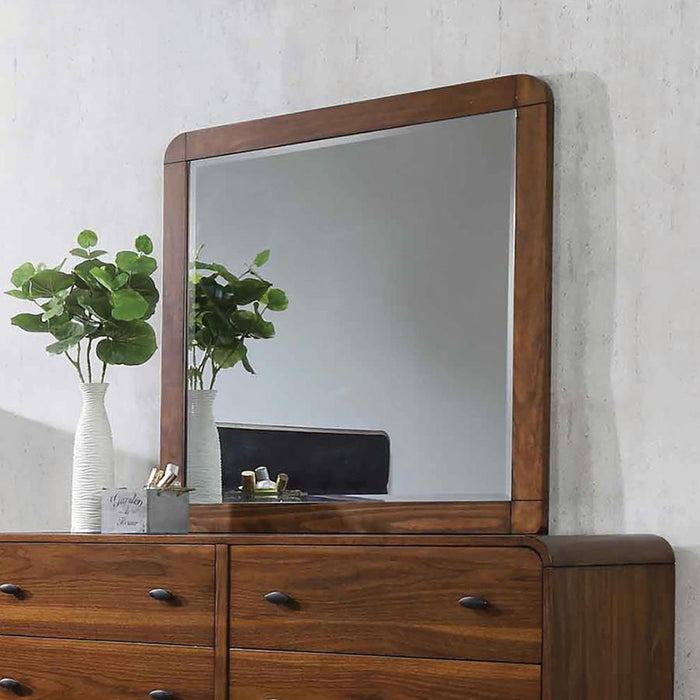 Robyn - Robyn Rectangular Mirror Dark Walnut