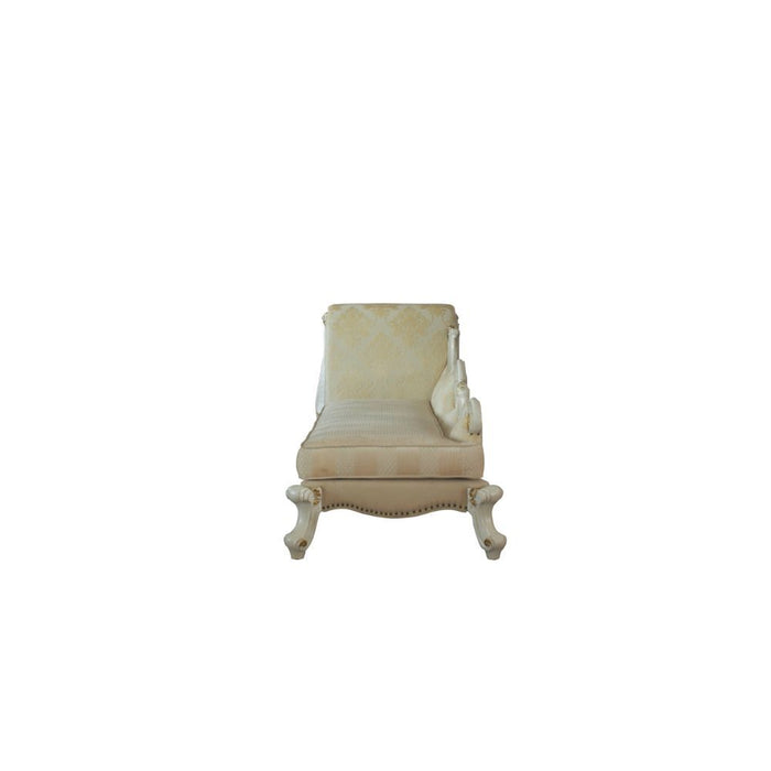 Picardy - Chaise - Antique Pearl & Fabric