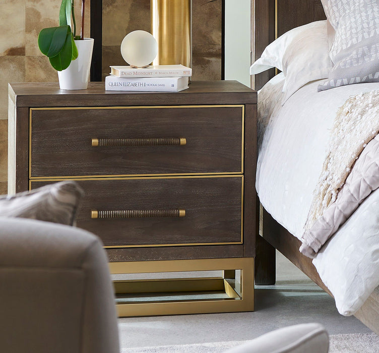 Bridgevine Home - Tango 2 Drawer Nightstand - Sandblasted Walnut Finish