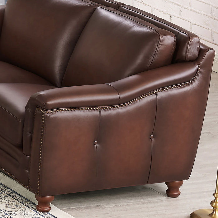 Belfast - Top Grain Leather Loveseat