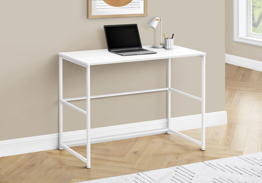 Computer Desk, Home Office, Laptop, Left Right Set-Up, Storage Drawers, Work, Contemporary, Modern - White