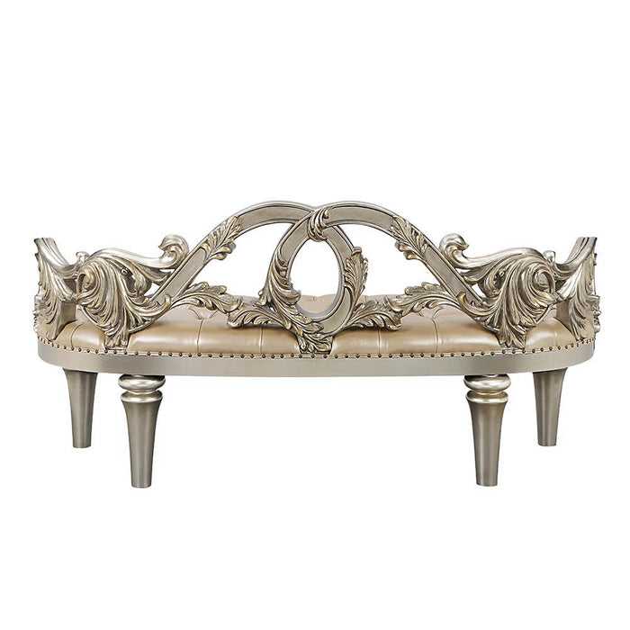 Danae - Bench - Champagne & Gold Finish