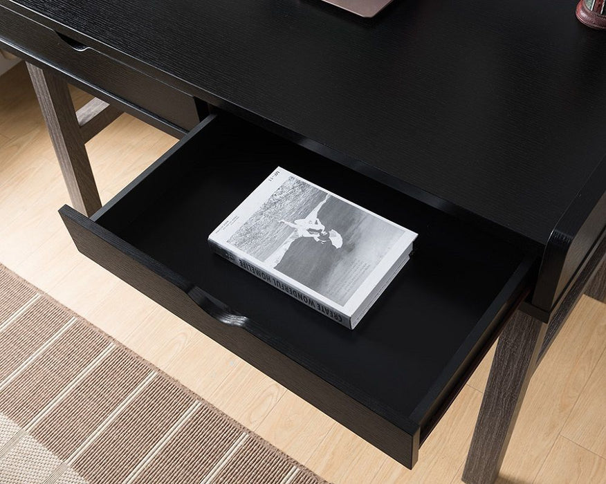 Writing Desk - Black & Distressed Grey