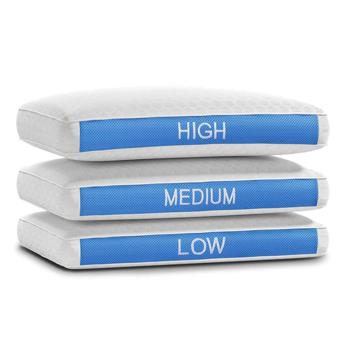 Cool Tech - Curve Pillow - White