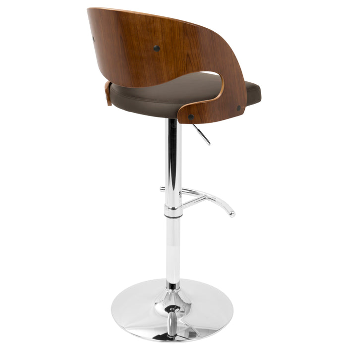 Pino - Mid Century Modern Adjustable Barstool With Swivel