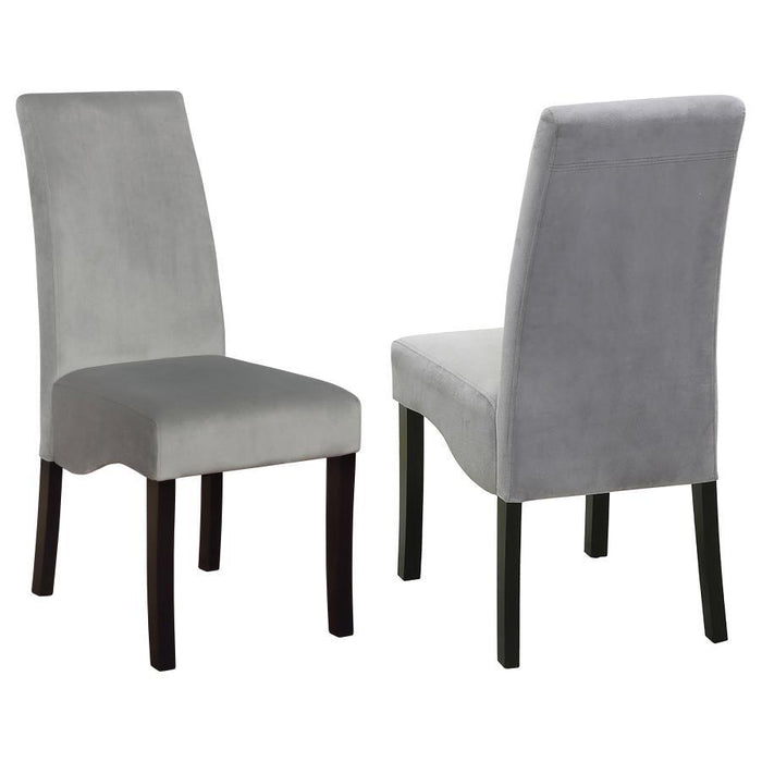 Stanton Collection - Grey - Stanton Upholstered Side Chairs Grey (Set of 2)