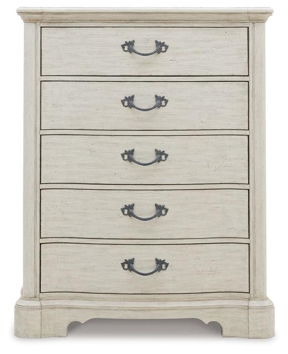 Arlendyne - Antique White - Five Drawer Chest