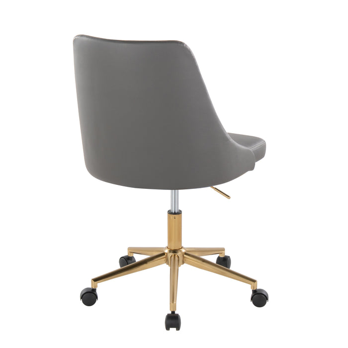 Marche - Contemporary Swivel Task Chair With Casters