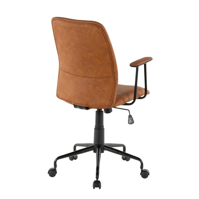 Fredrick - Contemporary Office Chair - Brown